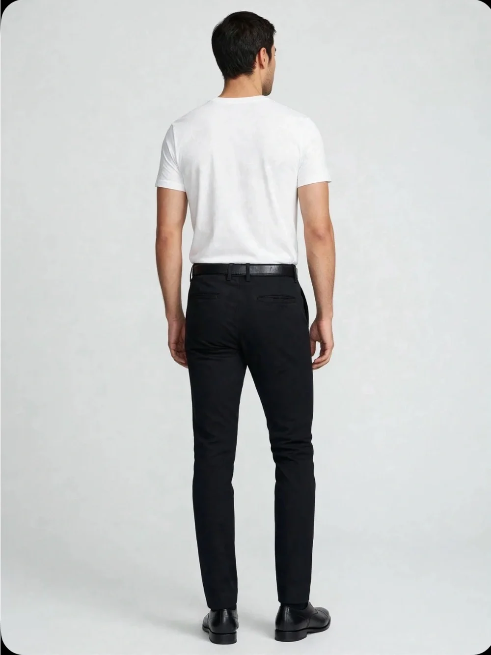 Banana Republic Men's Slim Fit Chinos 34x34 Black - Stretch Cotton Dress Pants